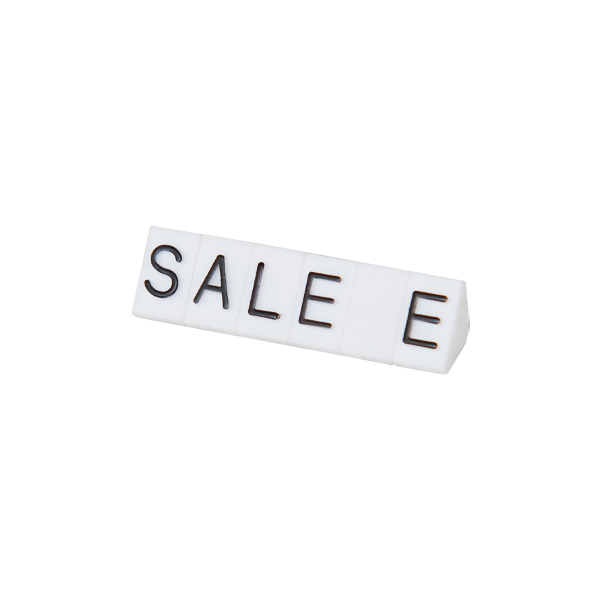 ニュープライスキューブ補充S用 SALE 白/黒文字