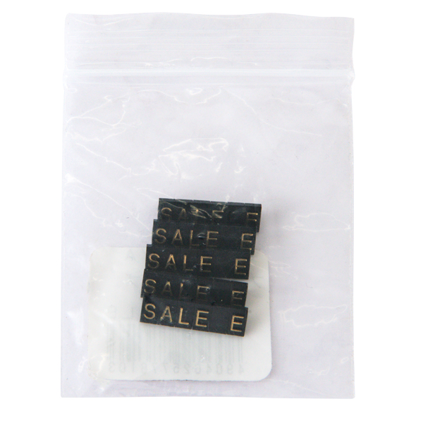 ニュープライスキューブ補充S用 SALE 黒/金文字