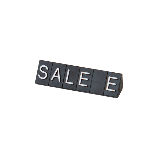 ニュープライスキューブ補充S用 SALE 黒/白文字