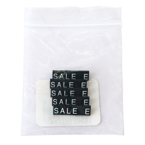ニュープライスキューブ補充S用 SALE 黒/白文字