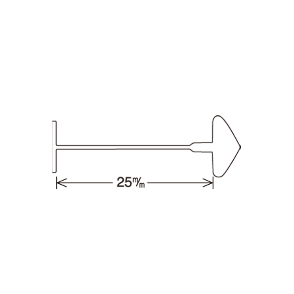 バノックピン U-Pin Us-25mm - 店舗用品のミセダス