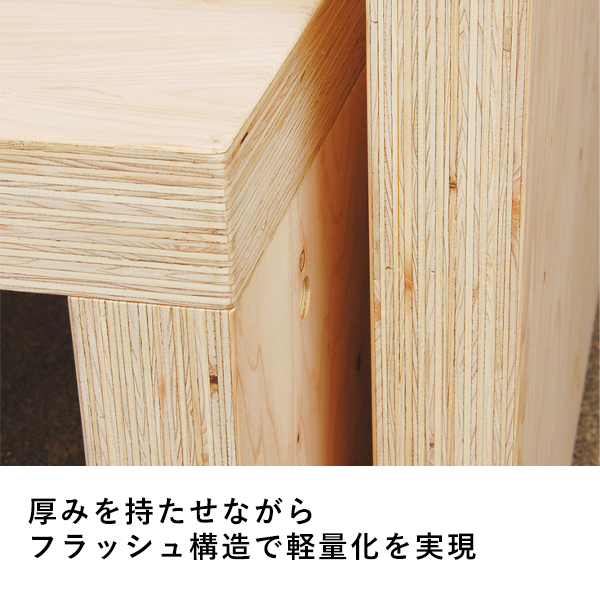 55844 HPネストテーブルセット 無塗装 - 店舗用品のミセダス 55844 HPネストテーブルセット 無塗装 - 店舗用品のミセダス