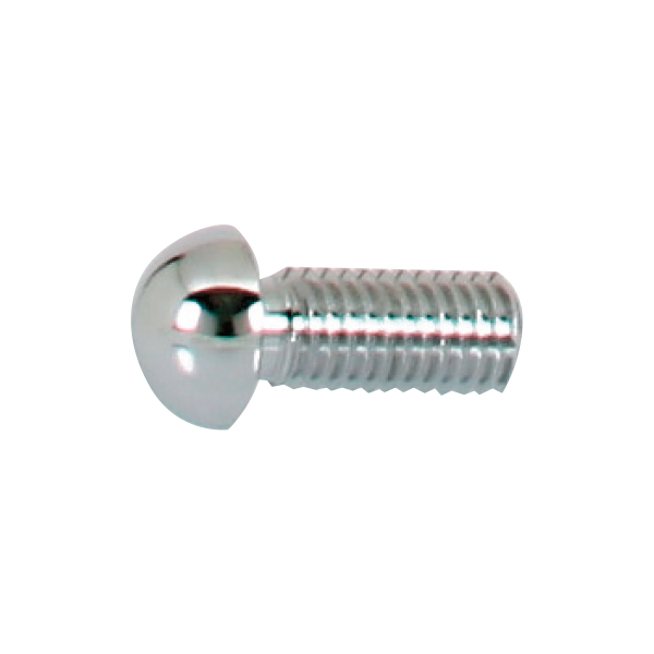 ポピック No.8-HB-8 半球型ボルトタイプ 化粧ビスφ8×4mm ネジ径M5 ボルト12mm