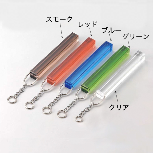 ルームキーホルダー ホテル旅館用 18角 KH-4 クリア - 店舗用品