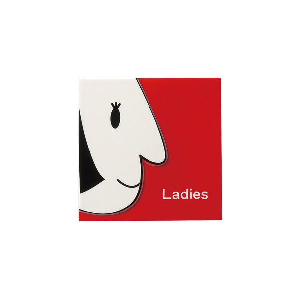 SCP-10 陶磁器プレート Ladies-10