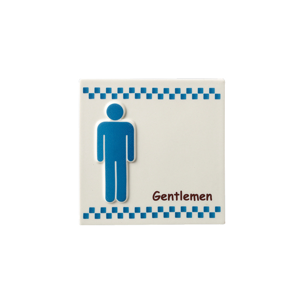 SCP-5 陶磁器プレート Gentlemen-5