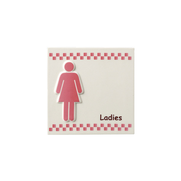SCP-6 陶磁器プレート Ladies-6