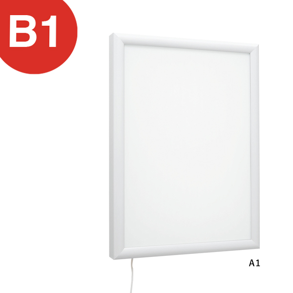 LED内照パネル FE999 B1 ホワイト 扉式開閉 スイッチ付ACアダプター