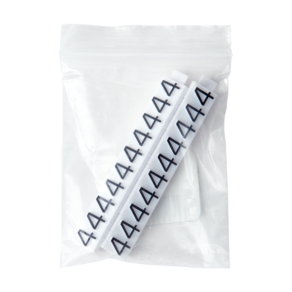 ニュープライスキューブ補充用 L用 単品 白/黒文字 4