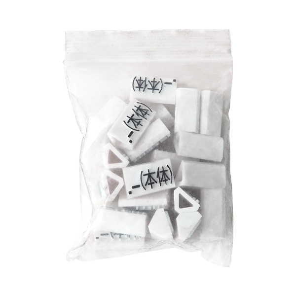 ニュープライスキューブ補充用 L用 単品 白/黒文字 .-(本体)