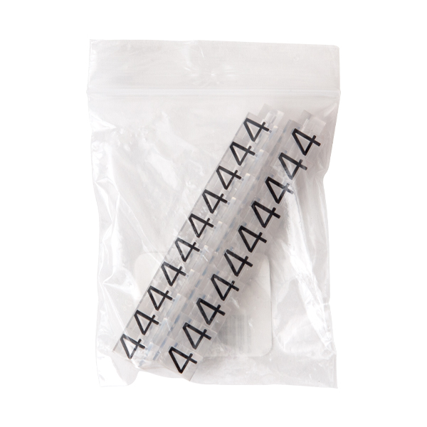 ニュープライスキューブ補充用 L用 単品 透明/黒 4