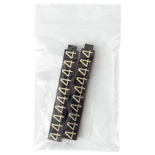 ニュープライスキューブ補充用 L用 単品 黒/金文字 4