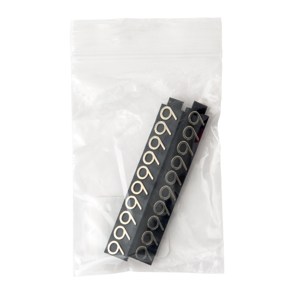 ニュープライスキューブ補充用 L用 単品 黒/金文字 9