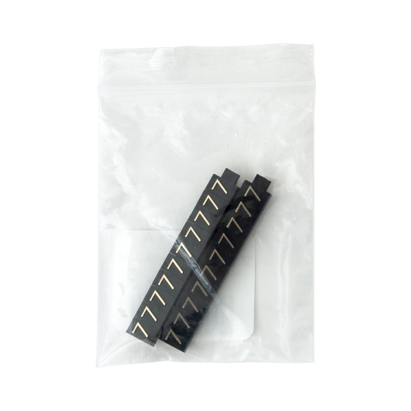 ニュープライスキューブ補充用 M用 単品 黒/金文字 7