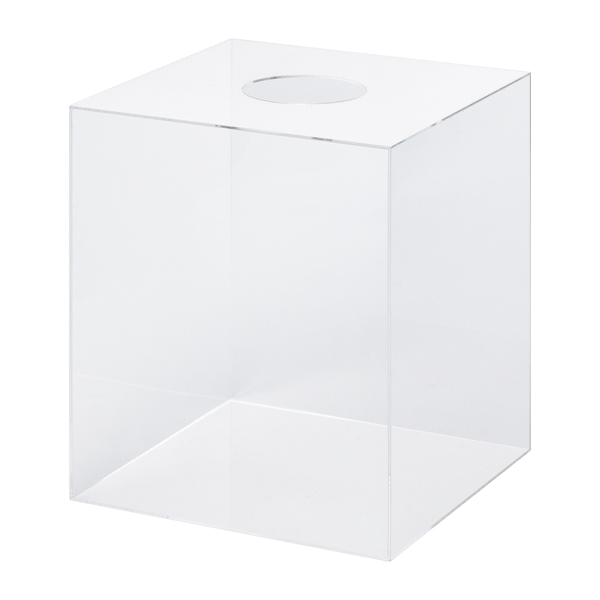 アクリル抽選箱 透明2t W250×D250×H300 店舗用品 販促用品 イベント用品 抽選用品