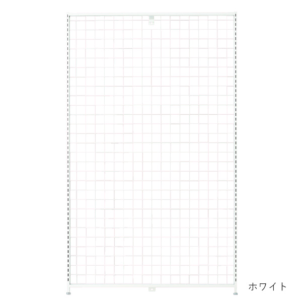 SF90中央両面用エンドフレーム W900×H1500ネット/ブラック ディスプレイ