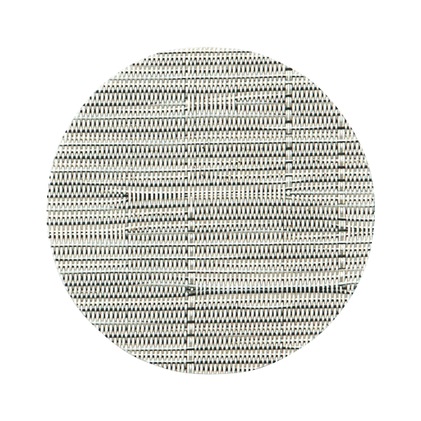 ブランナーコースター 撥水 約φ95mm GM-67 シルバーホワイトストライプ