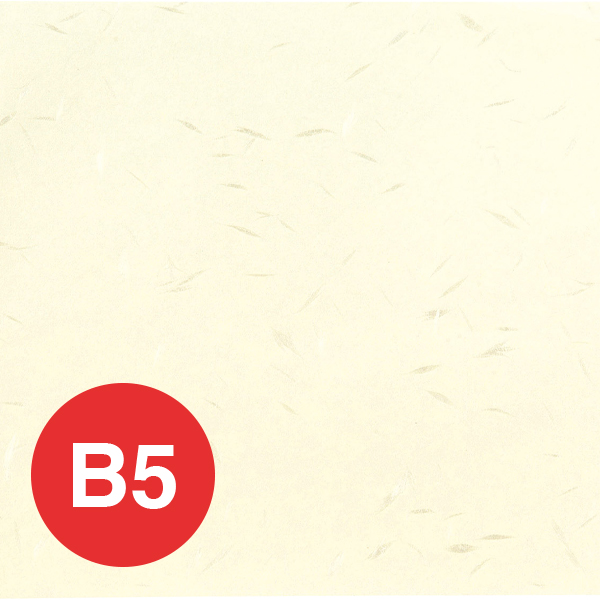 OA和紙大典紙(B5) OB-52(10枚)クリーム