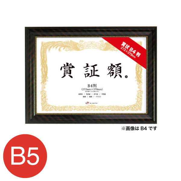 JSA-G23 賞証額 B5判 金ラック A