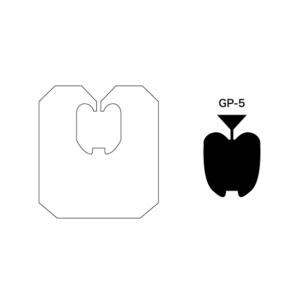RJクロージャー GP-5 白 1500個×1巻