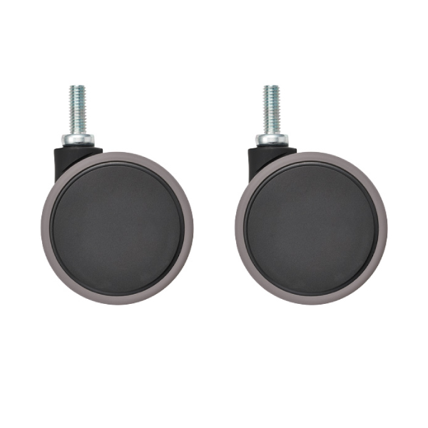 BDR75EBKG ベーシックシリーズ 双輪キャスター 75mm ブラック (2個入)
