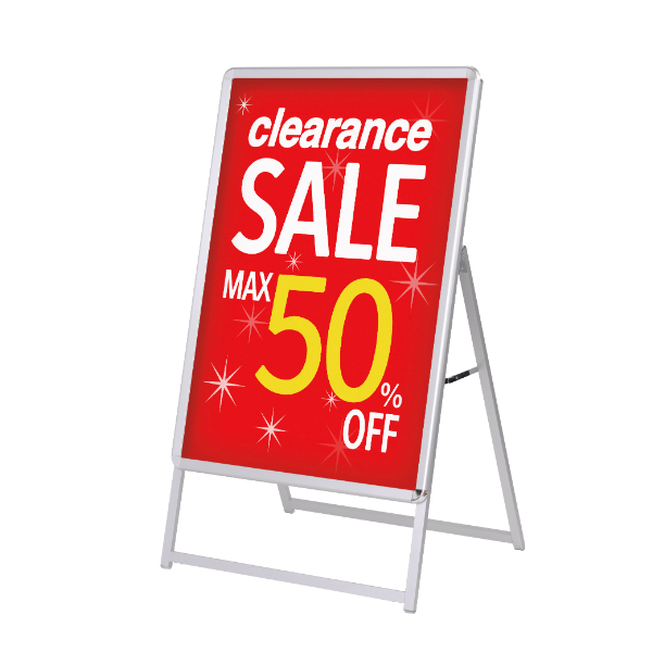 グリップA 片面 B1 シルバー W775×H1300mm