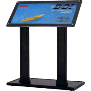 ワイドスペックスタンド SKM-96 透明面板アクリル3mm厚 面板W900×H450mm