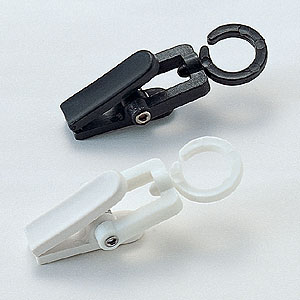 【在庫限り】フッククリップ 黒 10ヶ入