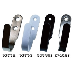 【在庫処分 - 現品限り特価品】J型フック ニッケル 60 (57-523) 店舗用品 スカルプス
