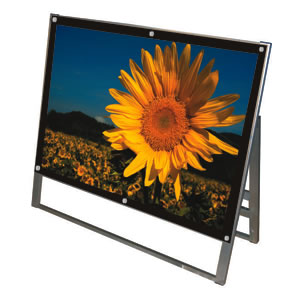 スタンド看板 PSSK-B1YL ロータイプ 両面 アルミアルマイト仕上げ W1110×H970mm B1横