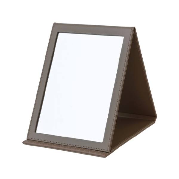 デスクミラー DESK-MIRROR-4 茶