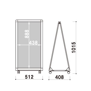 A�T�C��LA-459 �A���~ �V���o�[ W512�~H1015mm 