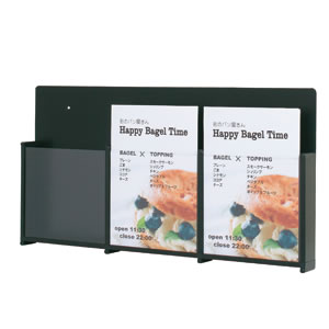 �ǖʃ��b�N HR-401 A4 1�� �ǖʎ�t�l�W�t �A���~�g W235�~D55�~H355mm 