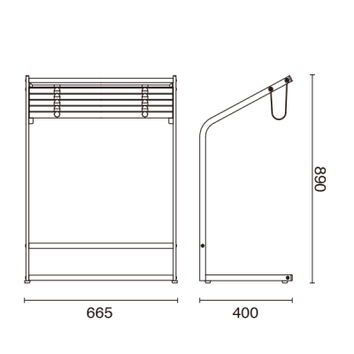 �V���| NR-1 �V���΂���5�{�t W650�~D400�~H890mm 