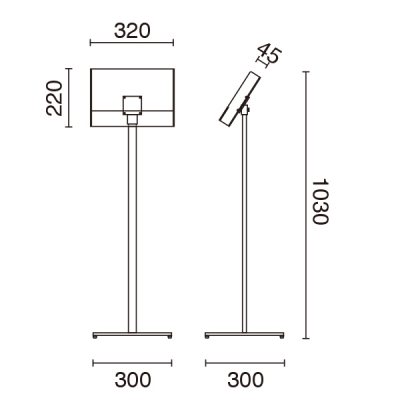 �A�[�o�����[�t�X�^���hA4�� A4�O�c��3�� �A�W���X�^�[�t W320�~D300�~H1030mm 