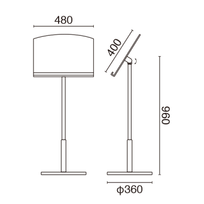 �T�C���X�^���hTSS-15 �N���I�^�C�v 3�i�K�p�x���� �{�̍���960mm 