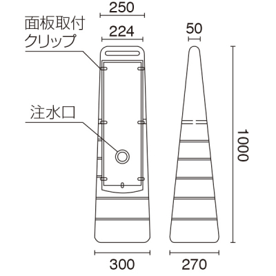 MCS�}���`�N���b�s���O �{�� �O���[ �`�F�[����t�z�[���L  W300�~D270�~H1000mm 