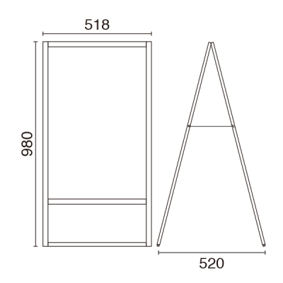 A�^�}�[�J�[�{�[�h�J�X�^�� ���� �ؐ� �}�[�J�[�p W518mm �z���C�g