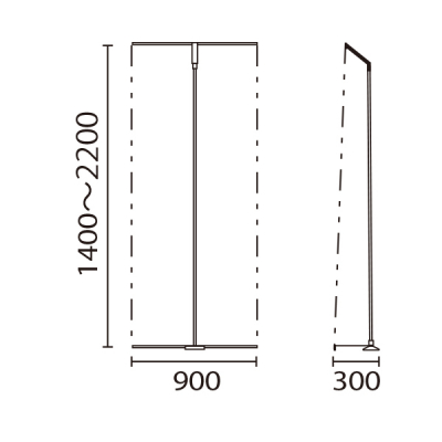 �u���[�o�i�[ �������߉� ���[�ܕt SS90 W900mm