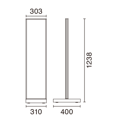 �^���[�T�C���z���C�g258 �ʔ�300�~1200mm ���� ���O 