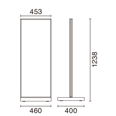 �^���[�T�C���z���C�g258 �ʔ�450�~1200mm ���� ���O 