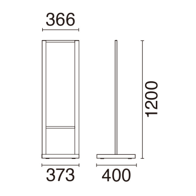�A���~T�X�^���h260�^�C�v �ʔ�300�~900mm ���� ���O �A���~������3mm�� 