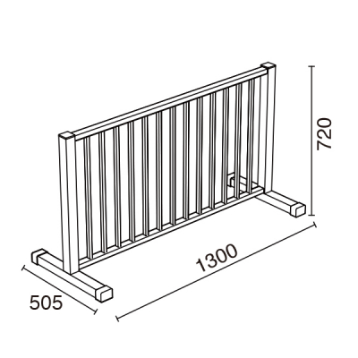 �A���~���t�F���X AL-FS �X�e���J���[ �K�тɂ����y�� W1300�~D505�~H720 