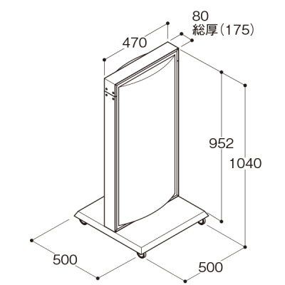 LED�d���X�^���h�Ŕ� ADO-701T-LED 