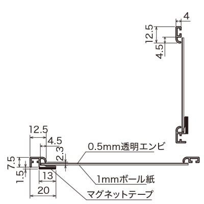 POP�p�l�� AP110 B5 �}�O�l�b�g�^�C�v 