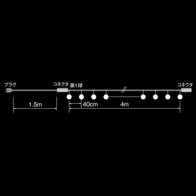 LED�d���O���[�u�� �z���C�g