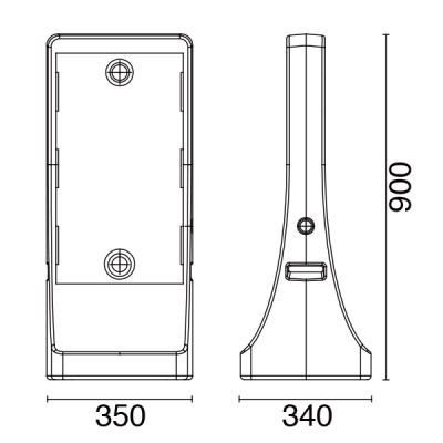 �������A�[���T�C�� S ���� �ʔt ���� ���O W350�~D340�~H900mm 