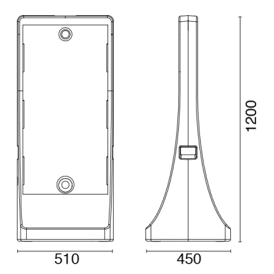 �������A�[���T�C�� L ���� �ʔt ���� ���O W510�~D450�~H1200mm 