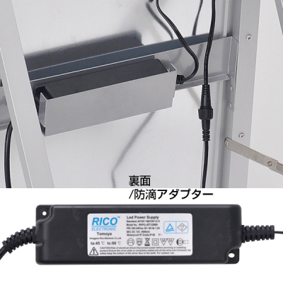 LED�t���[��17��_���p�^�[�� LED�p�l�� ���O�g�p�\ �t���b�V��A ���[�^�C�v A1 �n�[�t �u���b�N