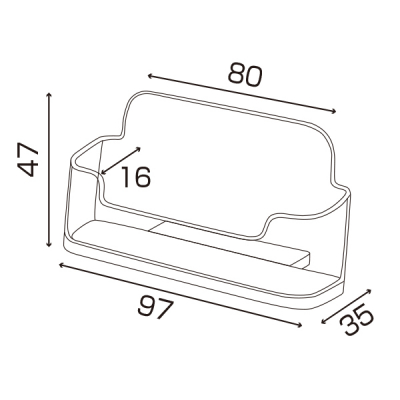 �J�^���O�P�[�X ���h���R T701 �V���b�v�J�[�h���� ���[�T�C�YW92mm 